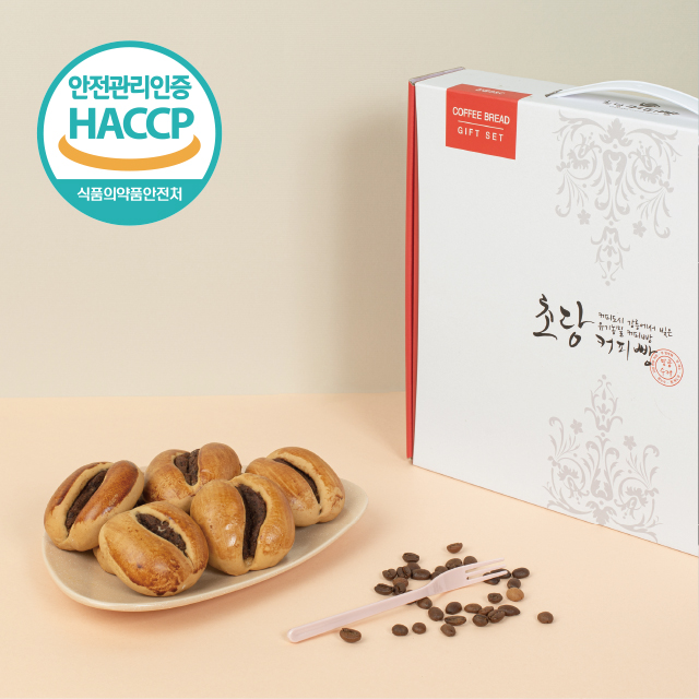 강원더몰,[강릉B&C] 수제 간식 초당커피빵 선물용 (16개입)