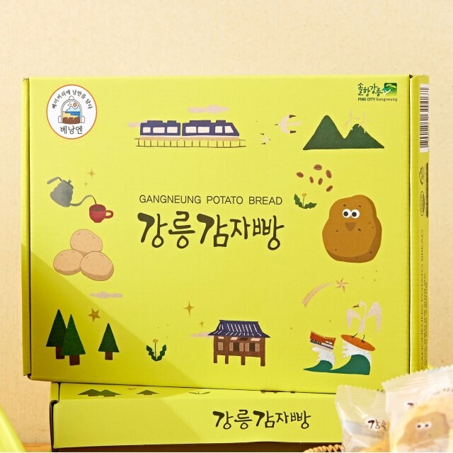 강원더몰,[철원 여기저기페스티벌] 오리지널 영양간식 강릉 감자빵 6개입